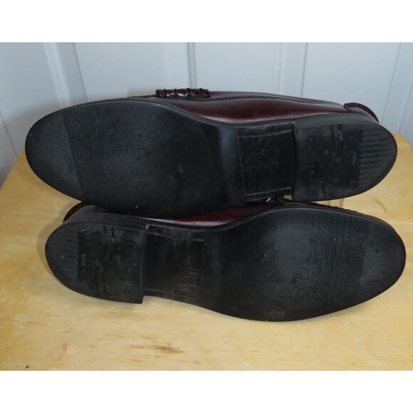 LL Bean Cordovan/Burgundy Beefroll Penny Loafers Size 10 D US main image 4